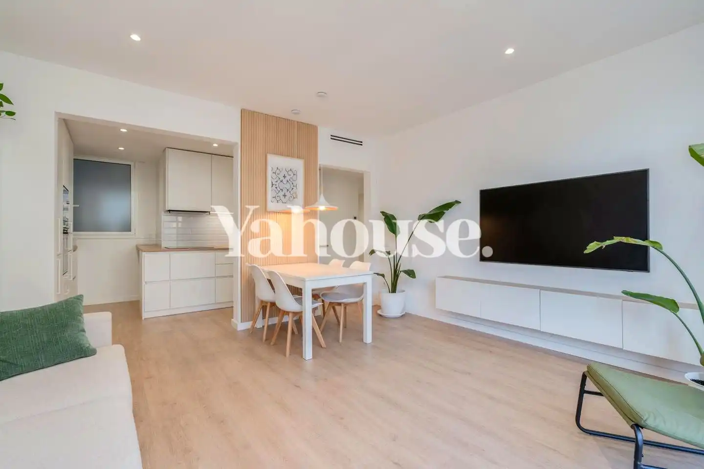 Schlafzimmer von Wohnung zum Verkauf in Barcelona mit Klimaanlage, Heizung und Parkett