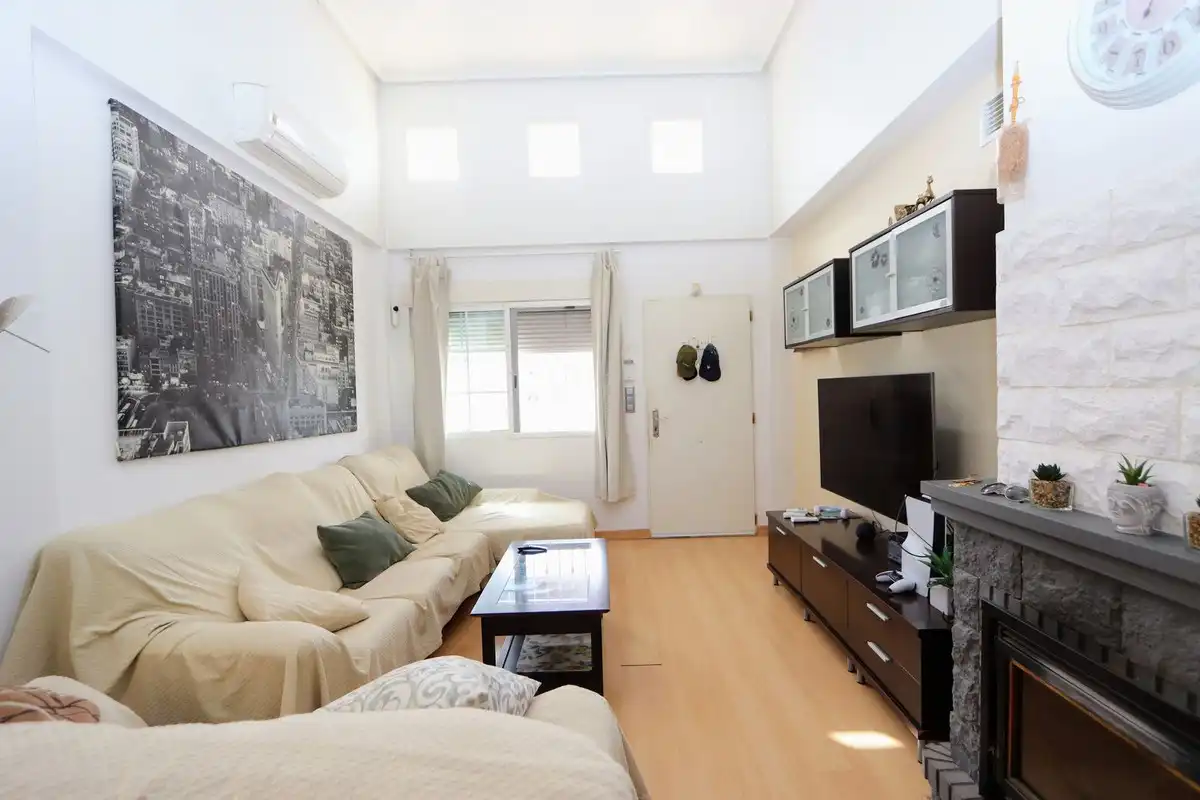 Sala d'estar de Casa o xalet en venda en Murcia amb Aire condicionat, Jardí privat i Terrassa