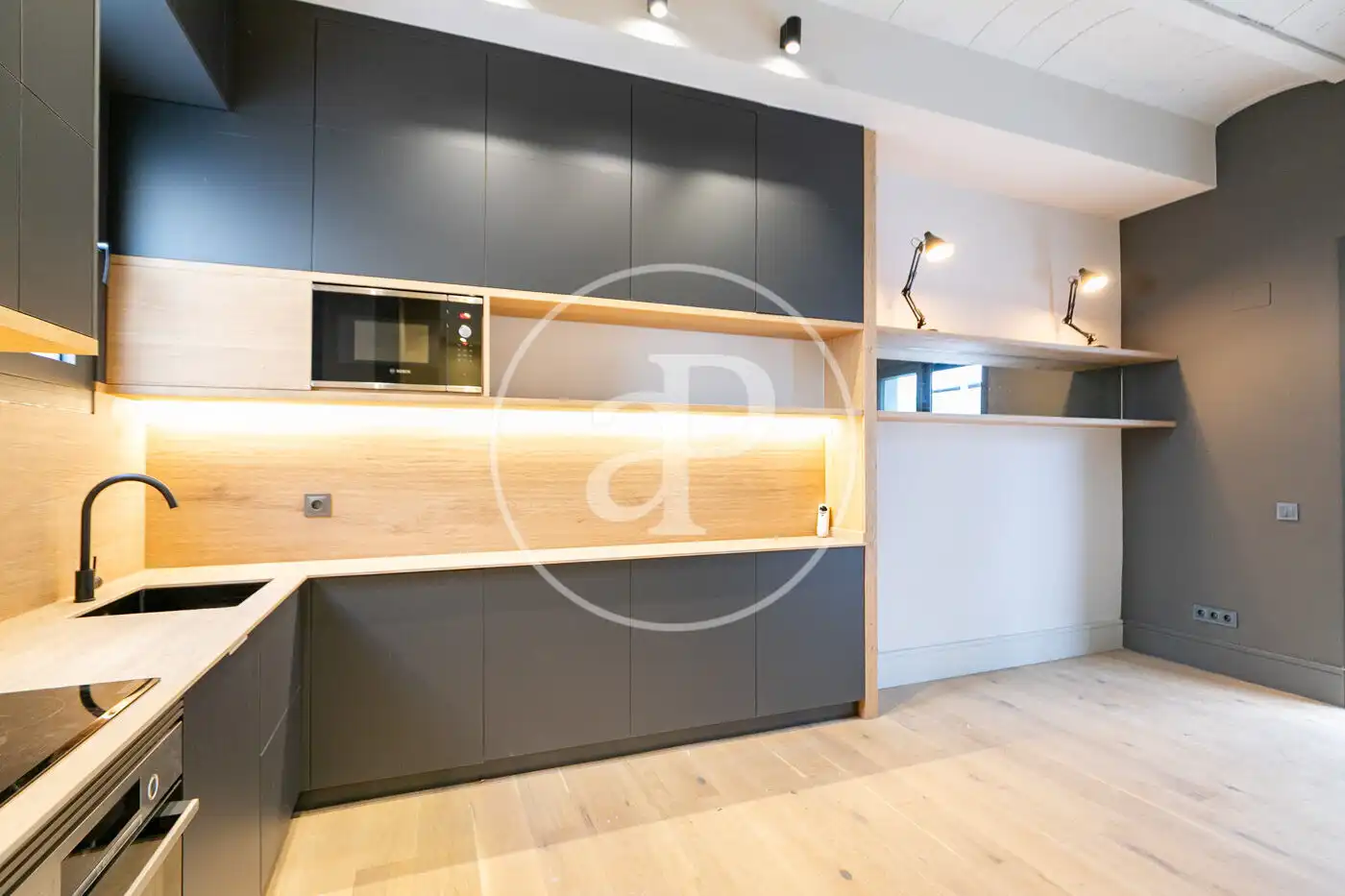 Cocina de Loft en venta en Barcelona con Aire acondicionado, Calefacción y Terraza