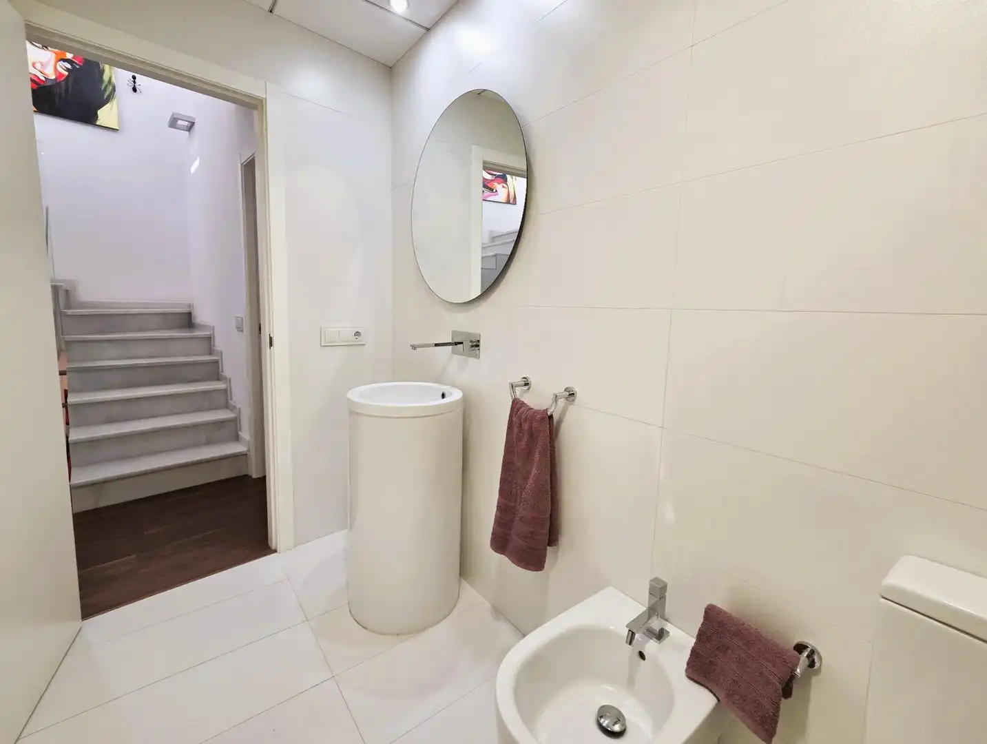 Bany de Casa o xalet de lloguer en Sueca amb Aire condicionat, Terrassa i Moblat