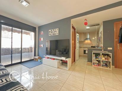 Living room of Flat for sale in Canovelles  with Heating, Terrace and Balcony