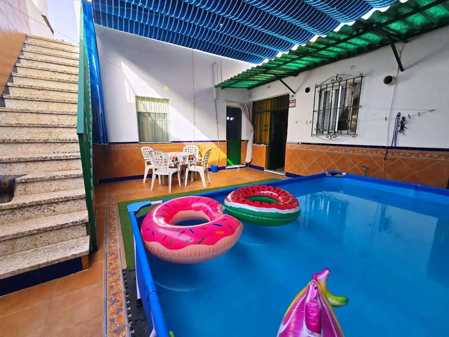 Piscina de Casa o chalet en venta en Bormujos con Aire acondicionado y Terraza