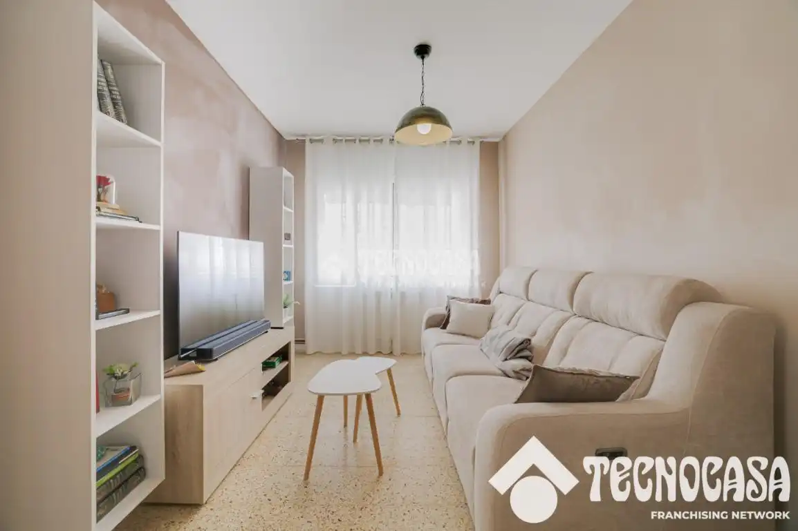 Sala de estar de Piso en venta en Badalona