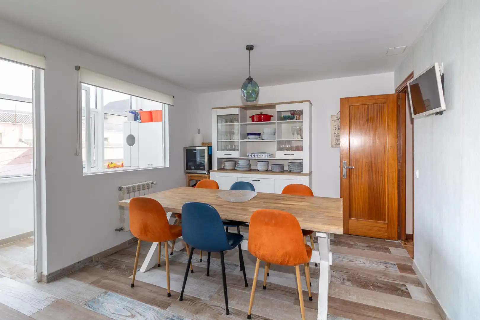 Dining room of Duplexes for sale in Ferrol  with Heating and Furnished