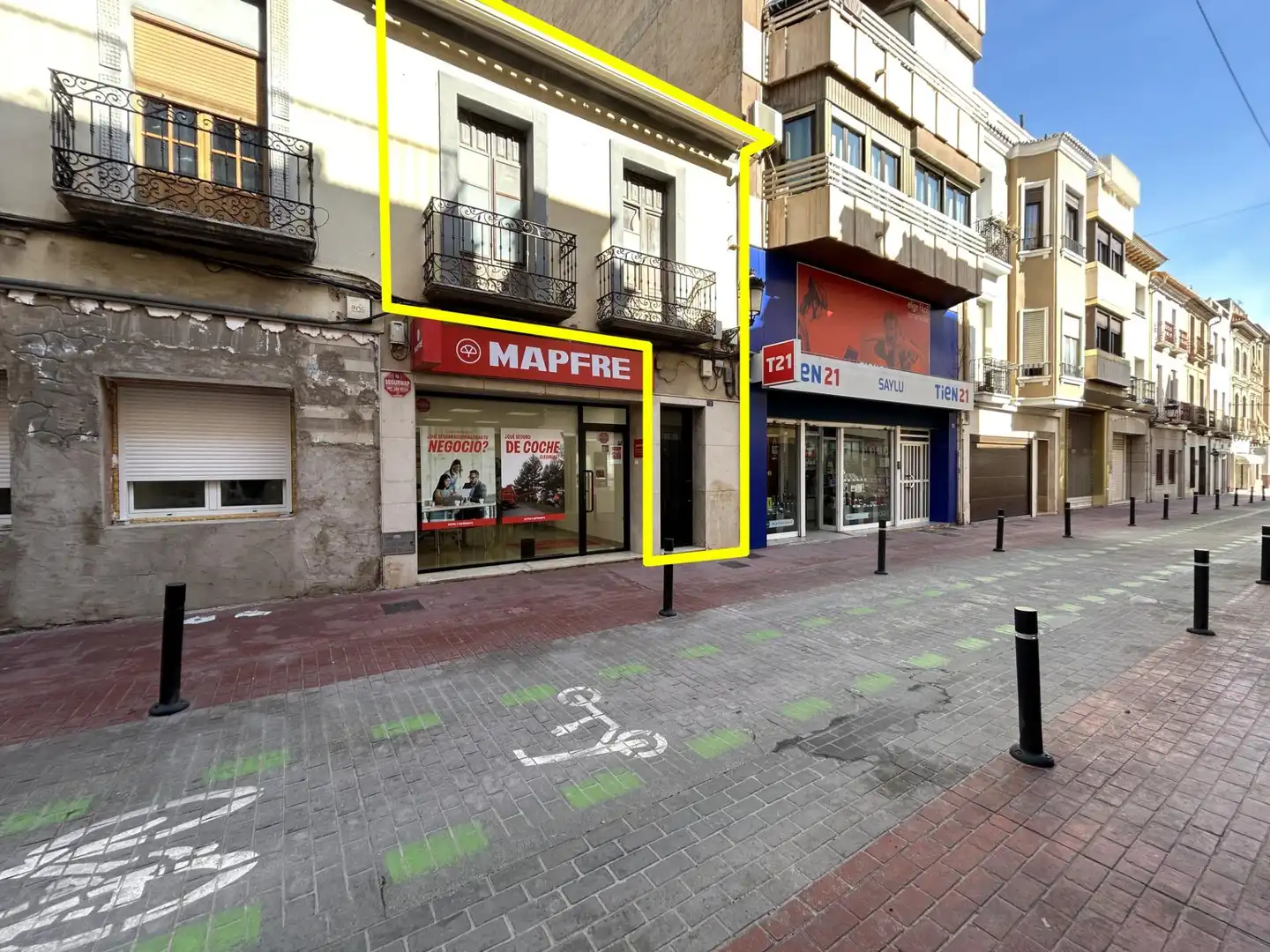 Vista exterior de Piso en venta en Novelda con Alarma