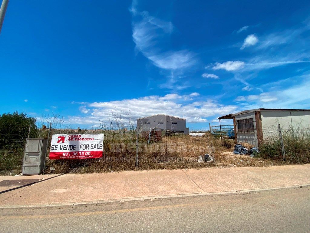 Industrial land for sale in Sant Lluís - S'Ullestrar - Torret