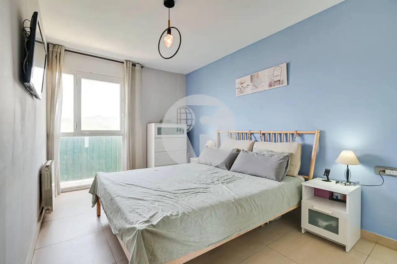 Bedroom of Attic for sale in Mollet del Vallès  with Air Conditioner, Heating and Balcony