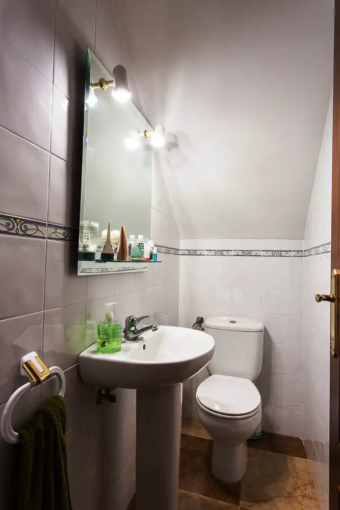 Baño de Casa o chalet en venta en El Puerto de Santa María con Aire acondicionado, Jardín privado y Terraza