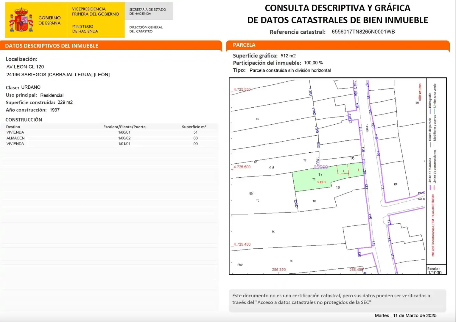 Terreno residencial en venta en Sariegos, imagen 9