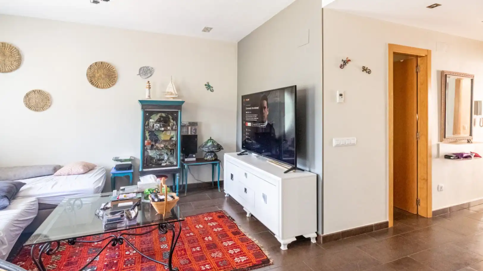 Sala de estar de Casa o chalet en venta en Potries con Aire acondicionado, Calefacción y Terraza