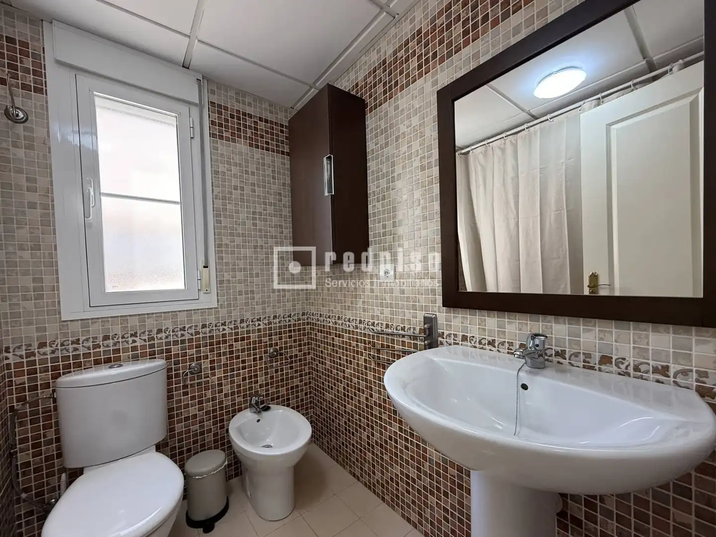 Baño de Piso de alquiler en Málaga con Aire acondicionado y Amueblado