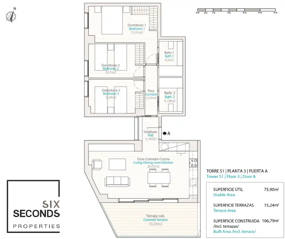 Apartment with pool for sale in Platja de Torres, imagen 66