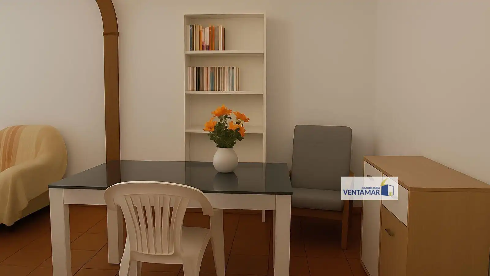 Comedor de Casa adosada en venta en Castellar de la Frontera con Jardín privado, Trastero y Balcón