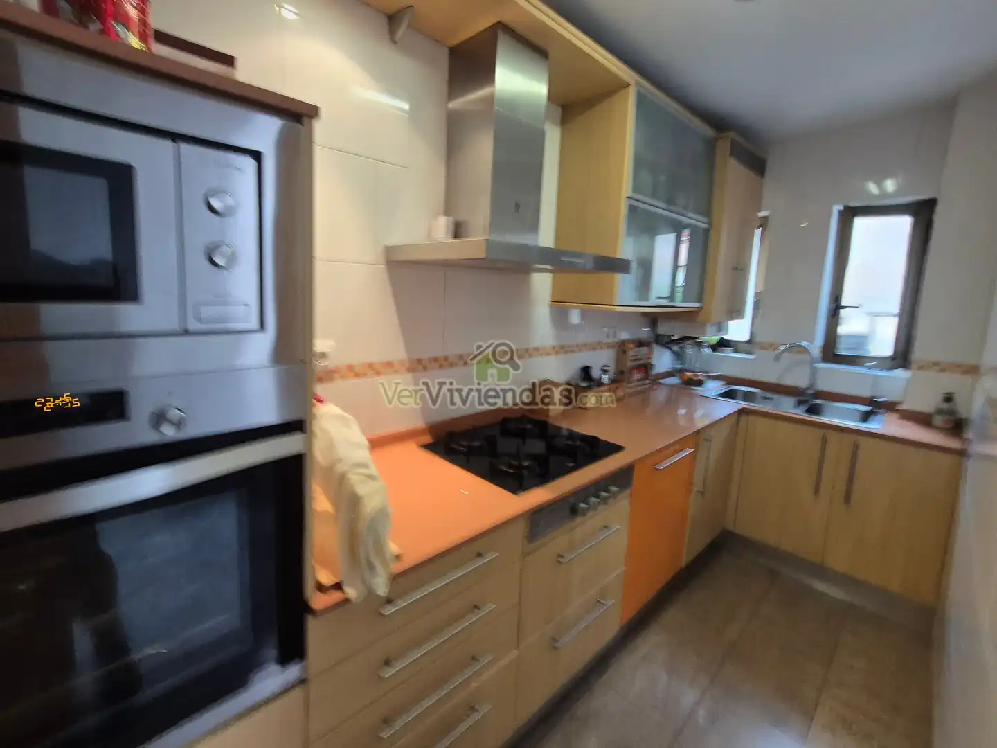 Kitchen of Flat for sale in Cervelló  with Heating, Oven and Microwave