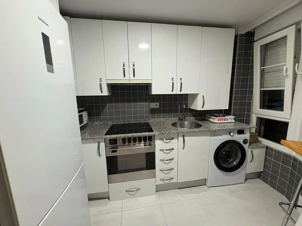 Cocina de Piso de alquiler en Santander con Amueblado