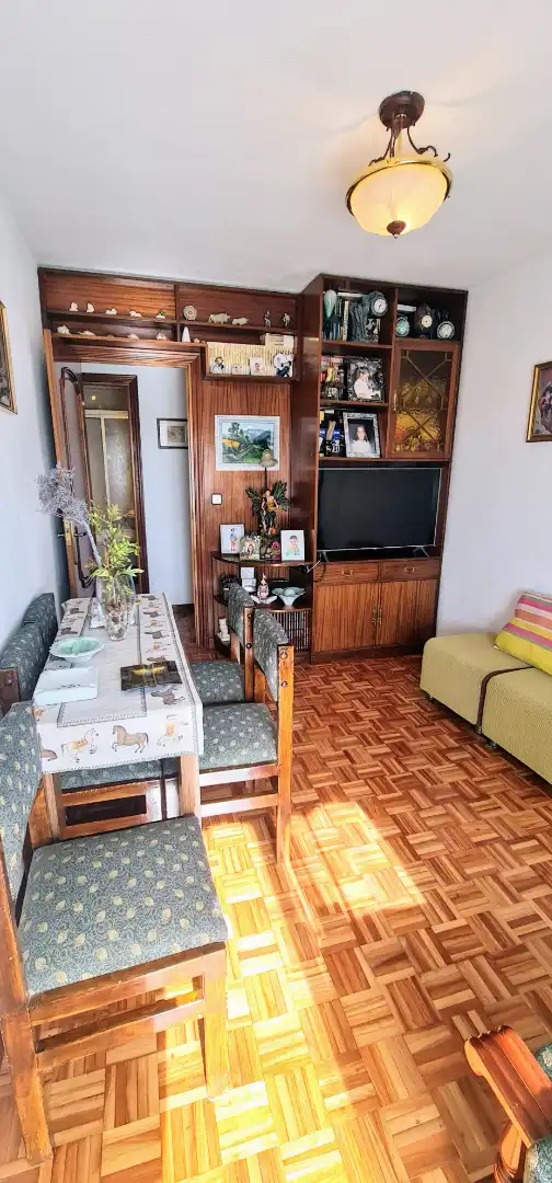 Sala d'estar de Pis en venda en Alcorcón amb Calefacció i Terrassa