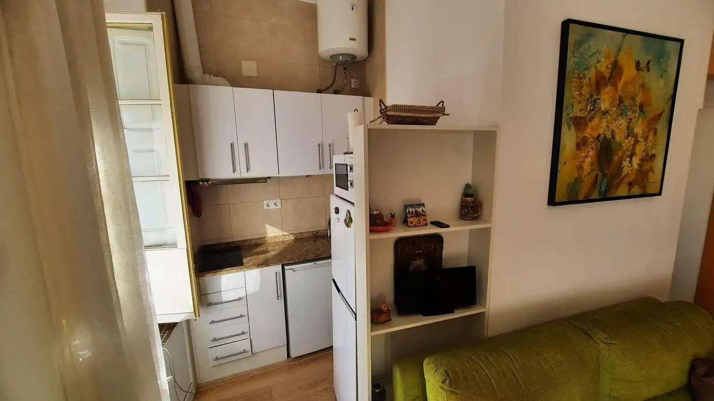 Kitchen of Apartments for sale in La Ràpita  with Air Conditioner, Parquet flooring and Furnished
