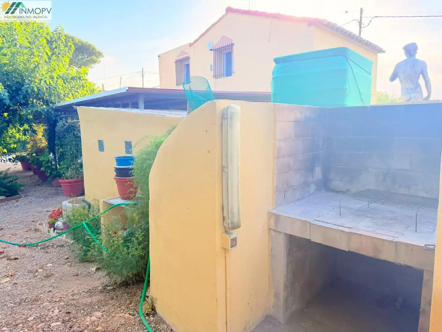 Vista exterior de Finca rústica en venda en Alcanar amb Aire condicionat, Jardí privat i Terrassa