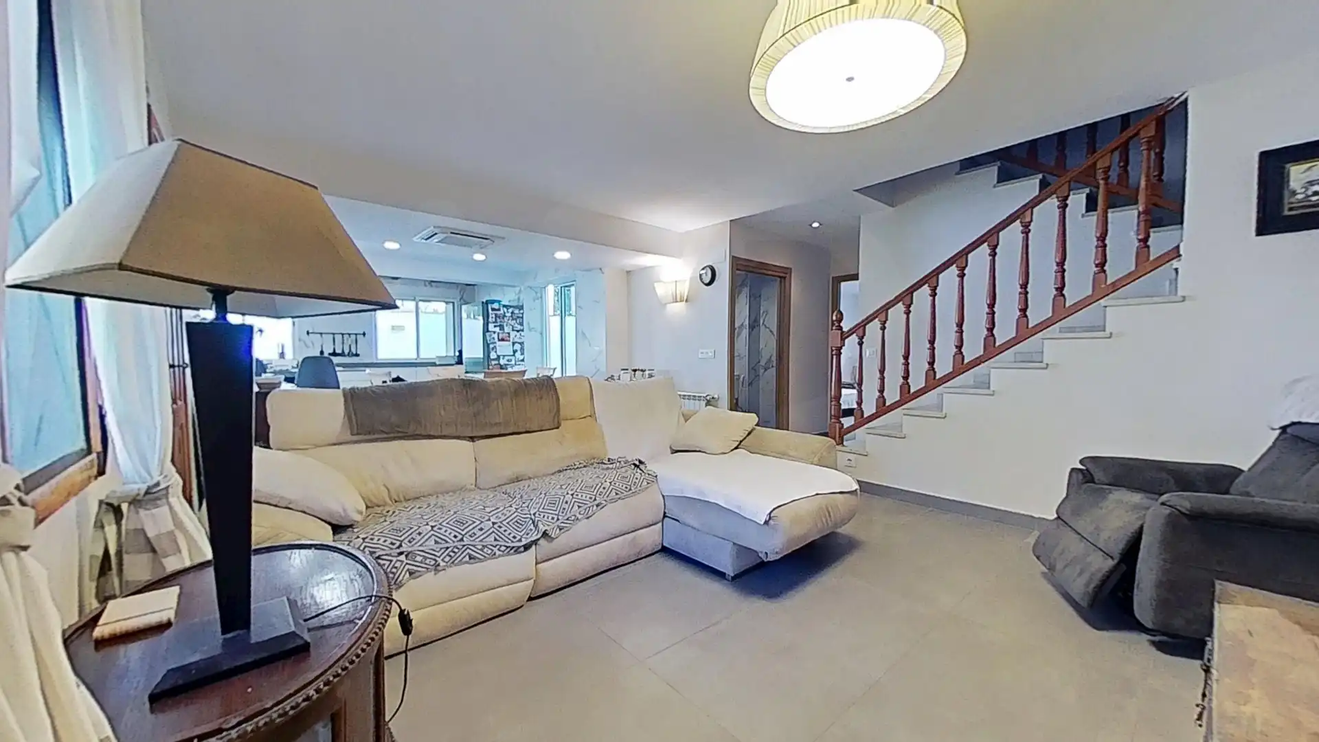 Sala de estar de Casa o chalet en venta en Benicasim / Benicàssim con Aire acondicionado, Calefacción y Terraza