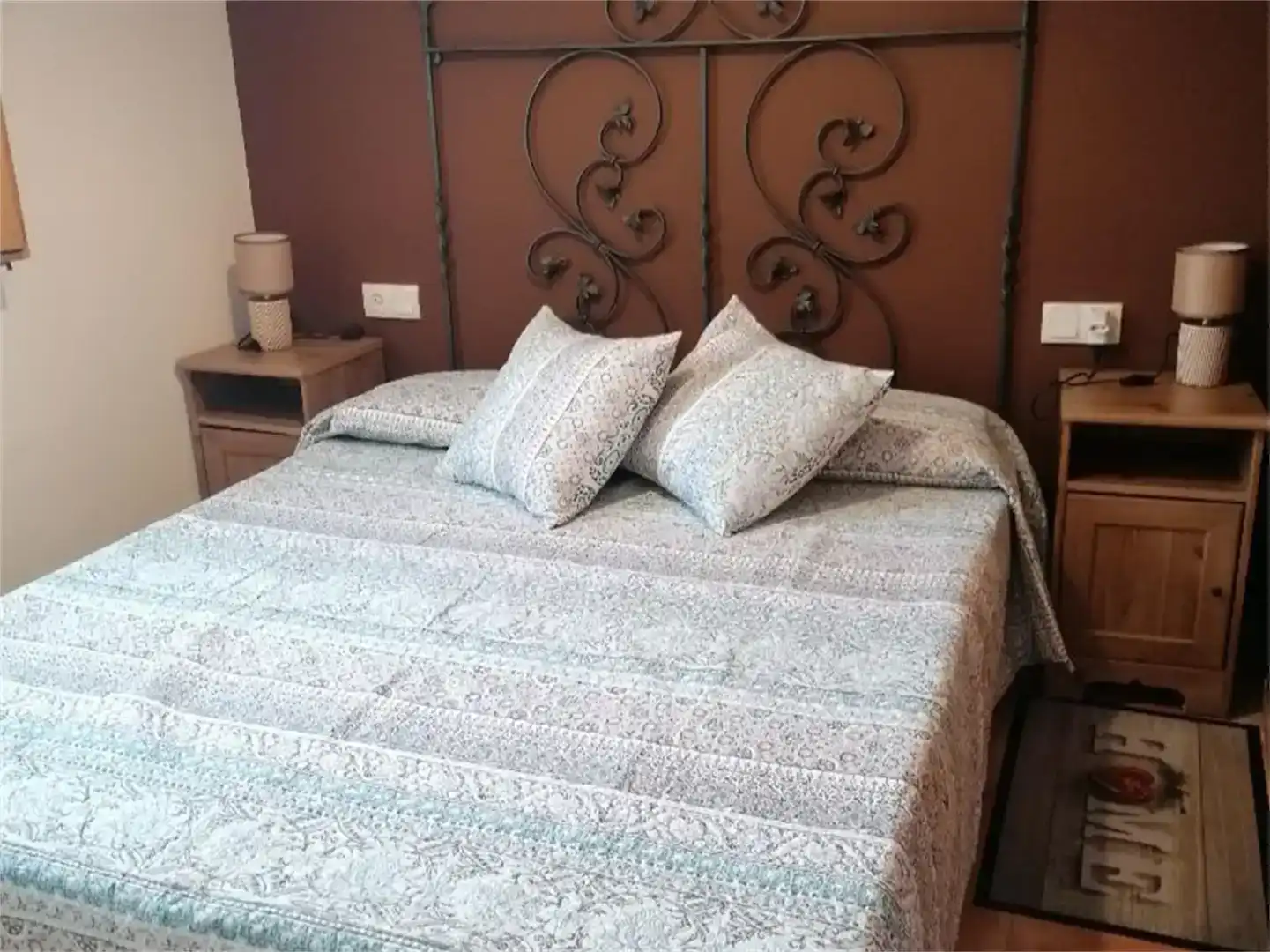 Schlafzimmer von Wohnungen zur Miete in Setcases mit Abstellraum, Möbliert und Balkon