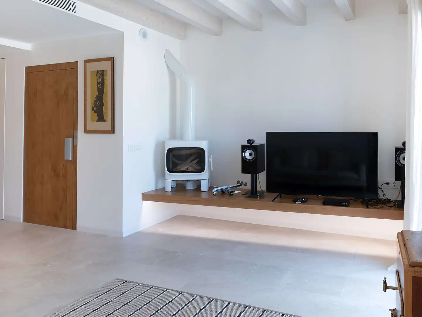 Sala de estar de Casa o chalet en venta en Pollença con Aire acondicionado, Terraza y Amueblado