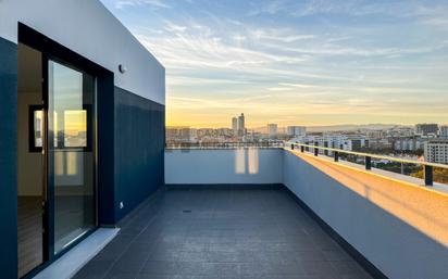 Terrasse von Dachboden zum verkauf in  Valencia Capital mit Klimaanlage, Terrasse und Balkon