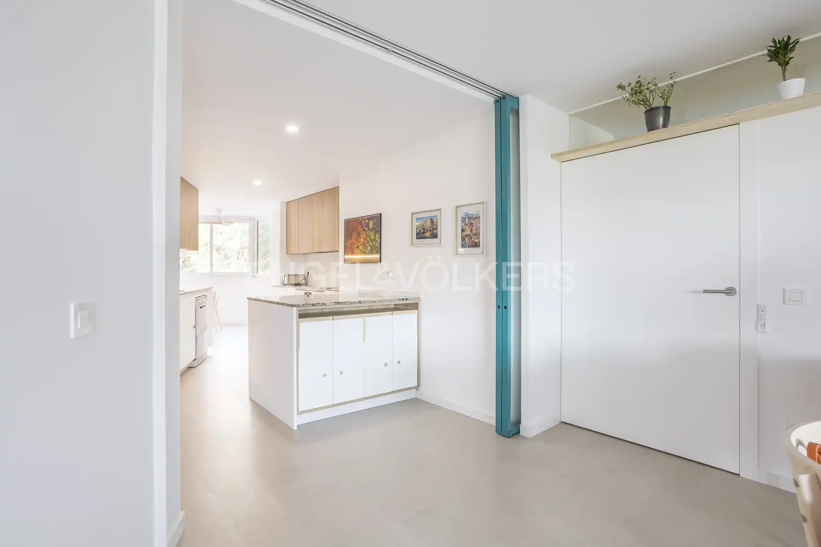 Cocina de Piso de alquiler en Madrid con Aire acondicionado, Calefacción y Amueblado