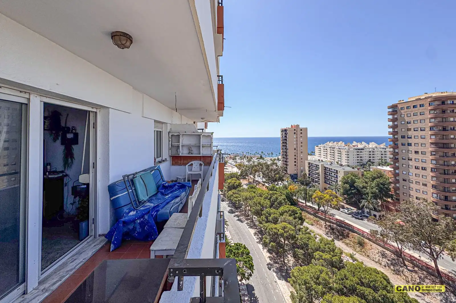 Exterior view of Flat for sale in Roquetas de Mar  with Terrace and Swimming Pool