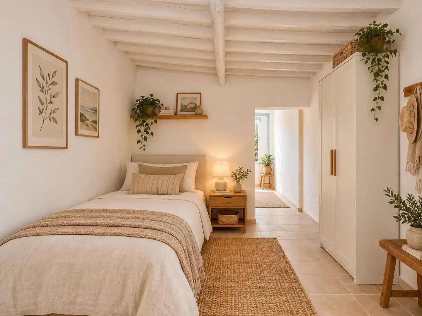 Bedroom of Flat for share in Almería