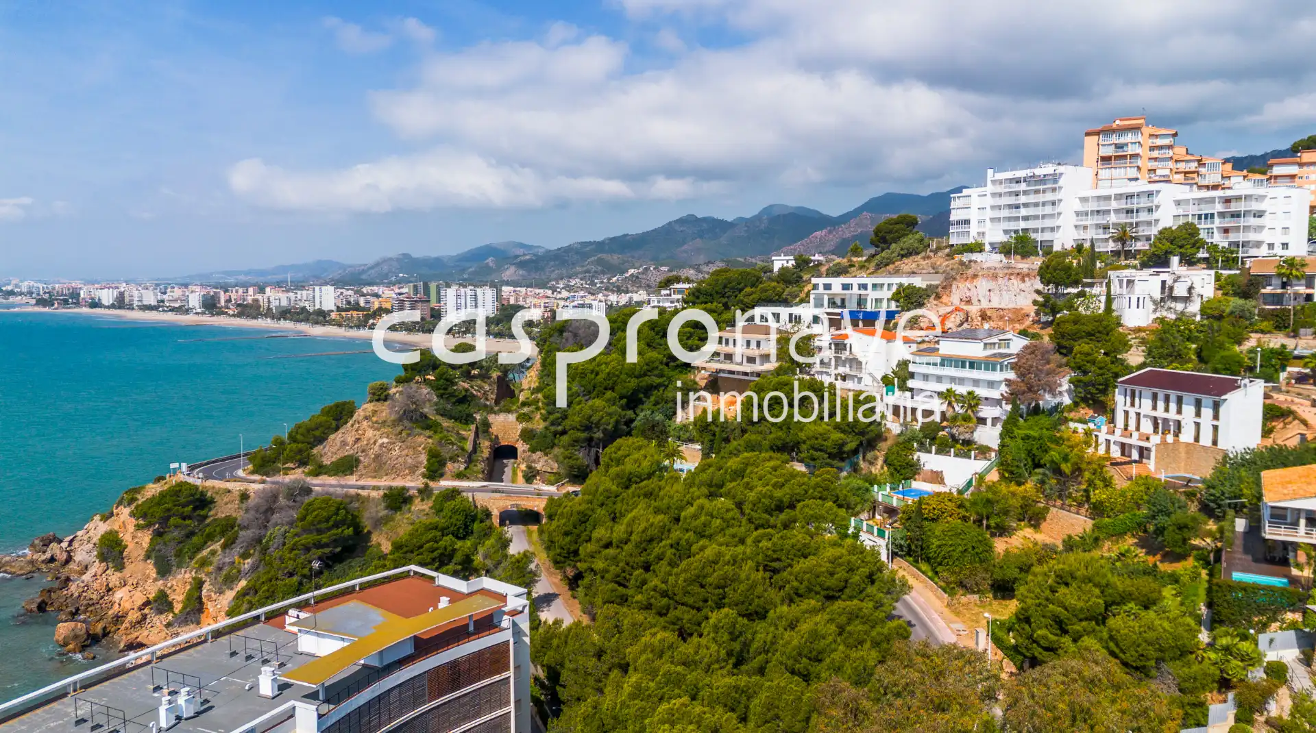 Vista exterior de Casa o xalet en venda en Oropesa del Mar / Orpesa amb Jardí privat, Terrassa i Piscina