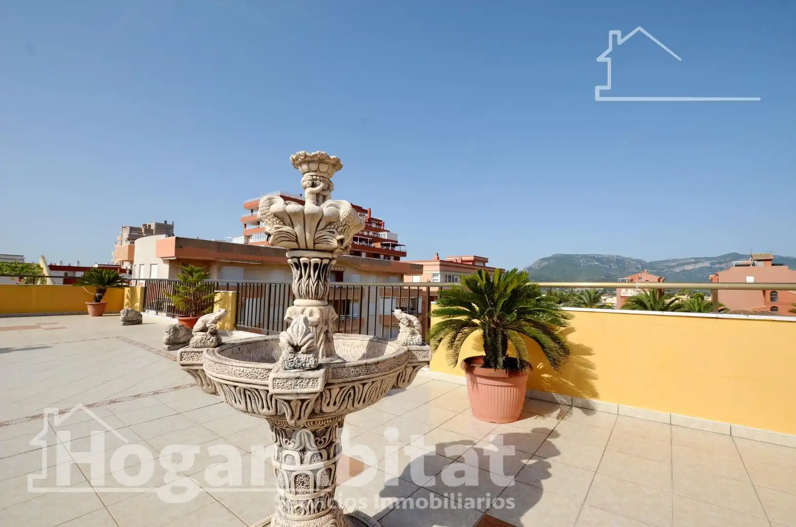 Terrace of Attic for sale in Tavernes de la Valldigna  with Terrace, Storage room and Furnished
