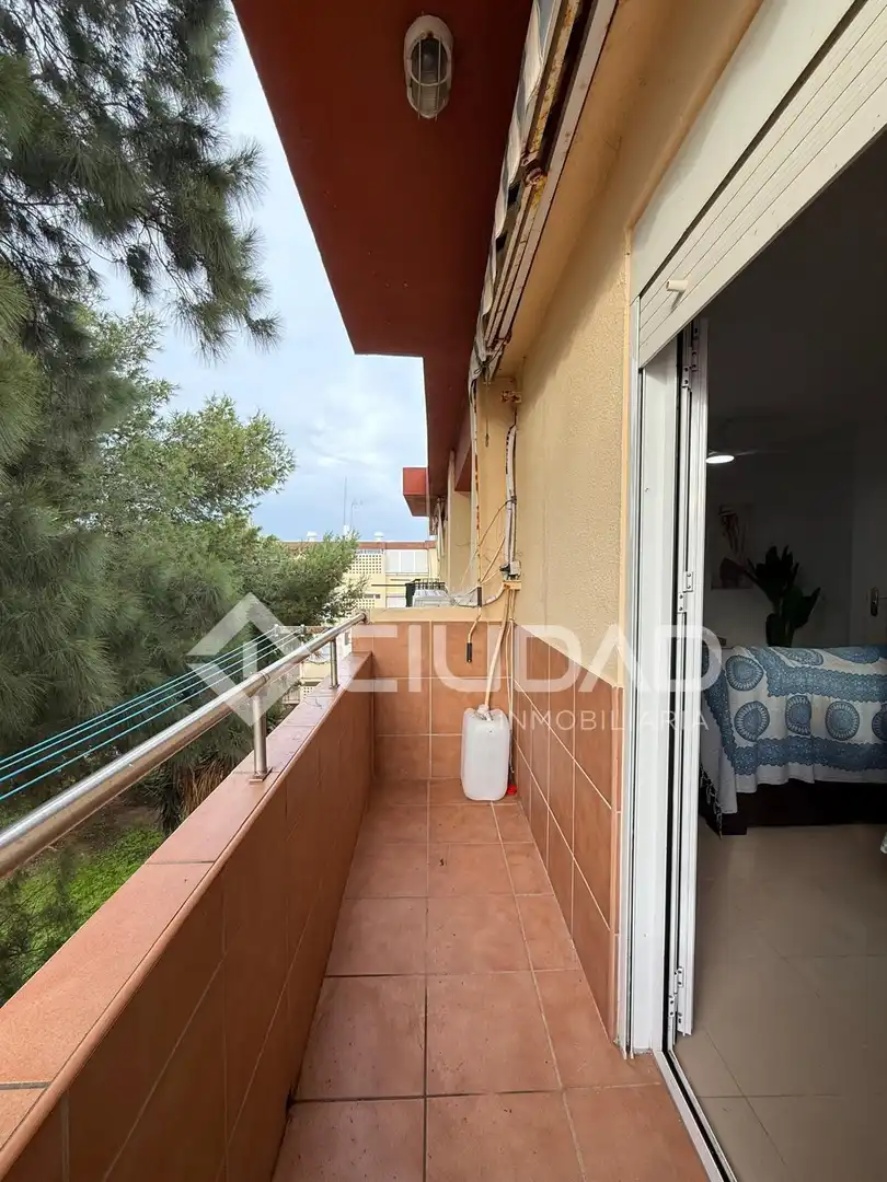Balcony of Flat for sale in Chipiona  with Air Conditioner and Terrace