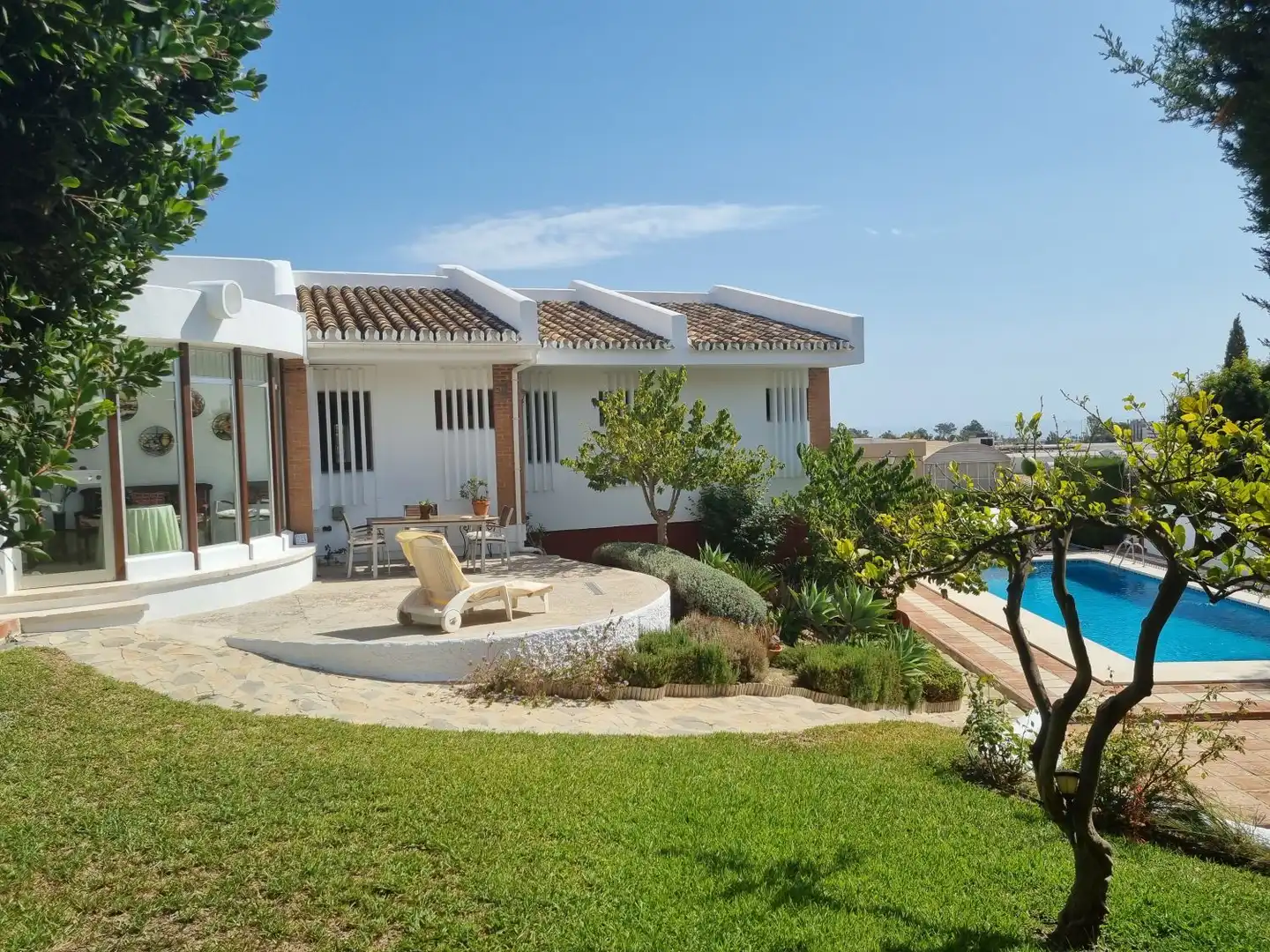 Garden of Houses for sale in Málaga  with Air Conditioner and Terrace