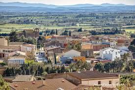 Exterior view of Single-family semi-detached for sale in Vilajuïga  with Private garden