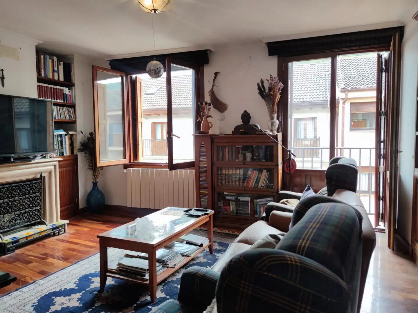 Sala de estar de Apartamento en venta en Ezcaray con Calefacción, Terraza y Trastero