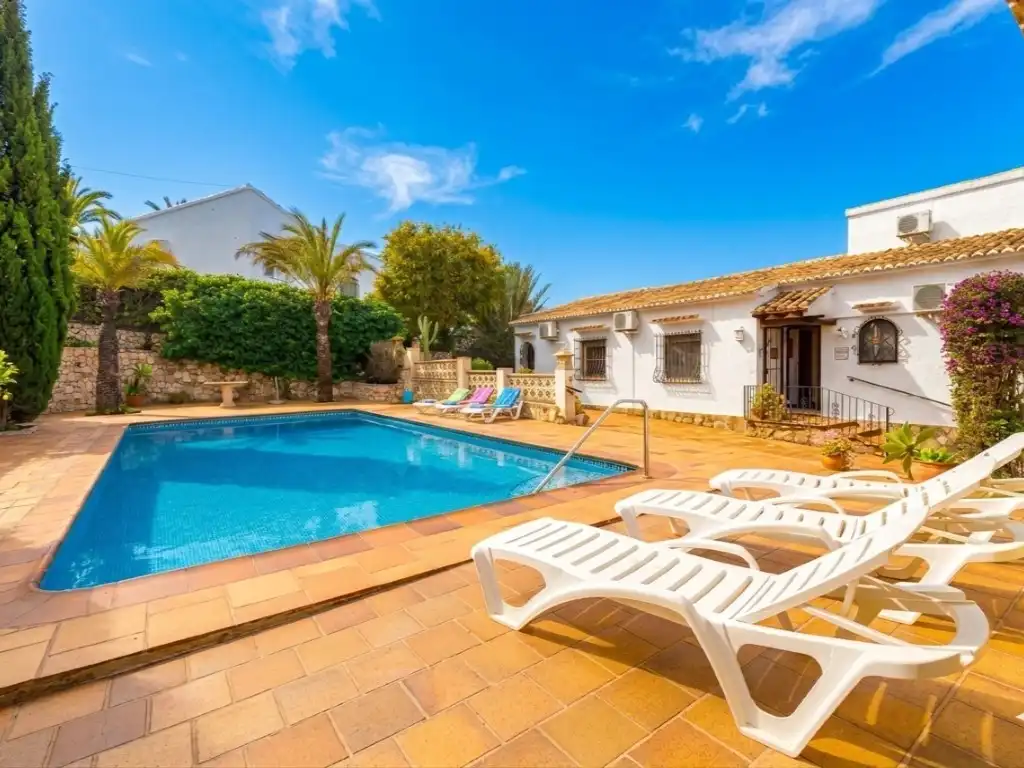 Swimming pool of Houses for sale in Jávea / Xàbia  with Air Conditioner