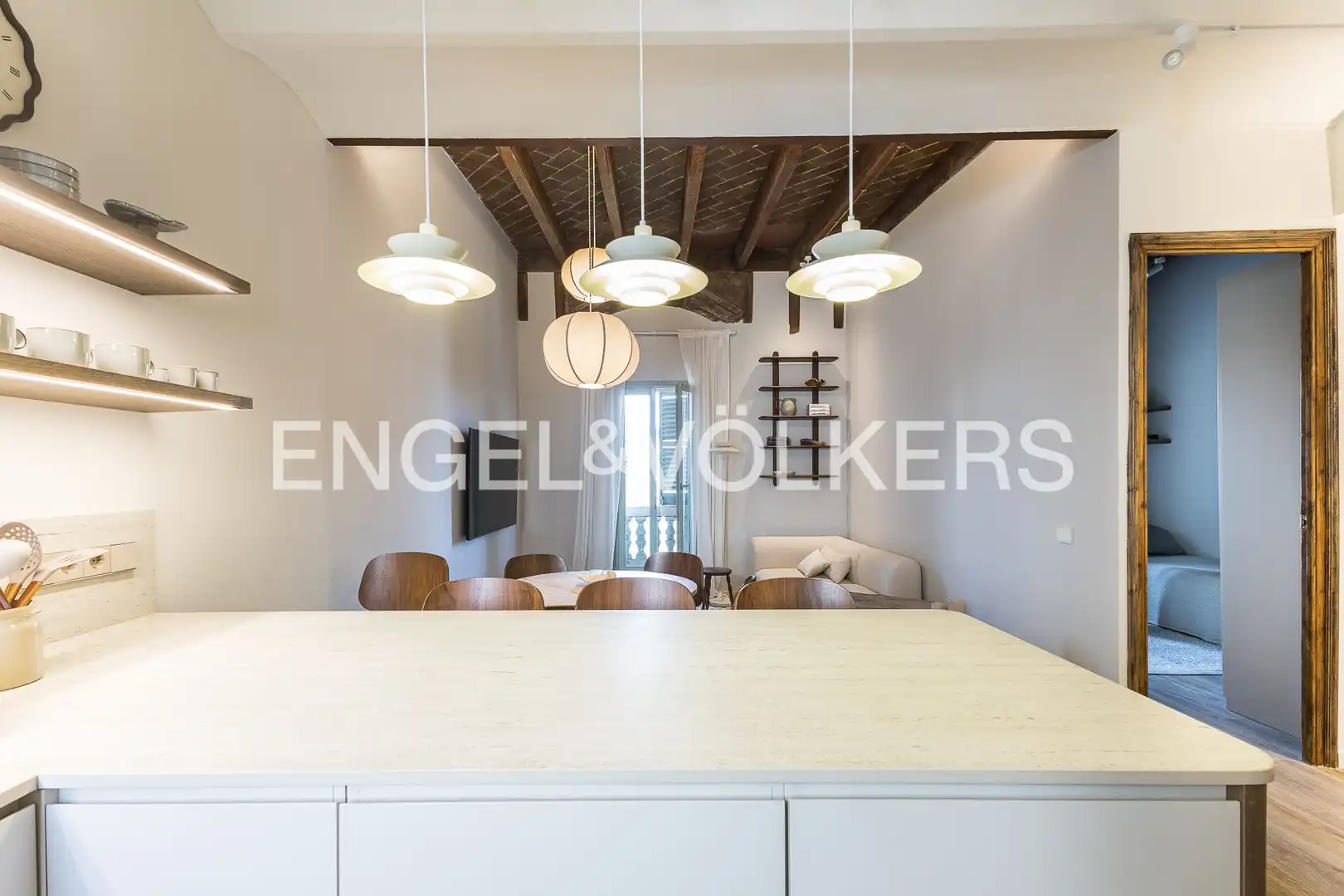 Cocina de Ático en venta en Barcelona con Aire acondicionado, Calefacción y Parquet