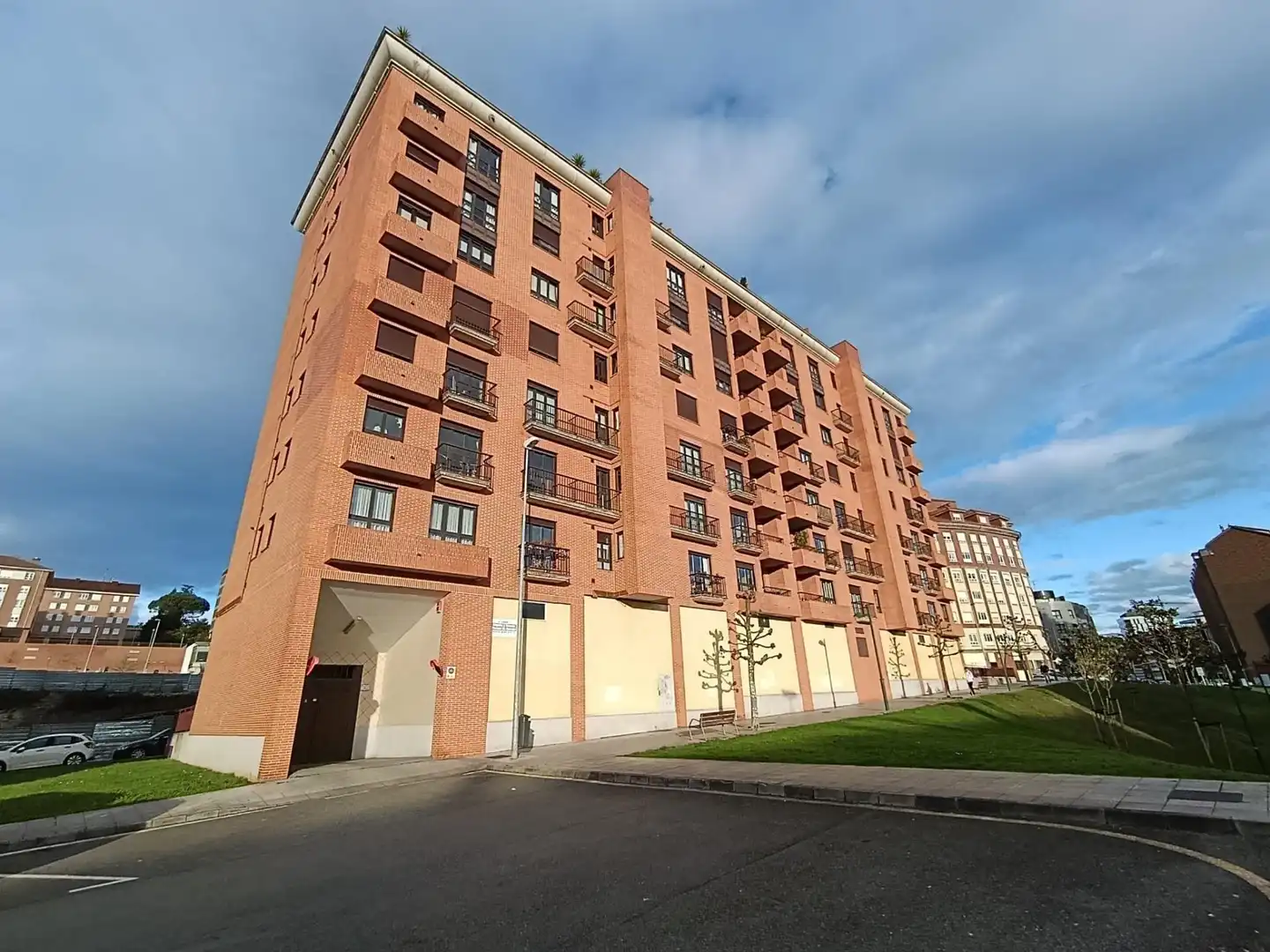 Exterior view of Apartments for sale in Avilés  with Heating, Parquet flooring and Storage room