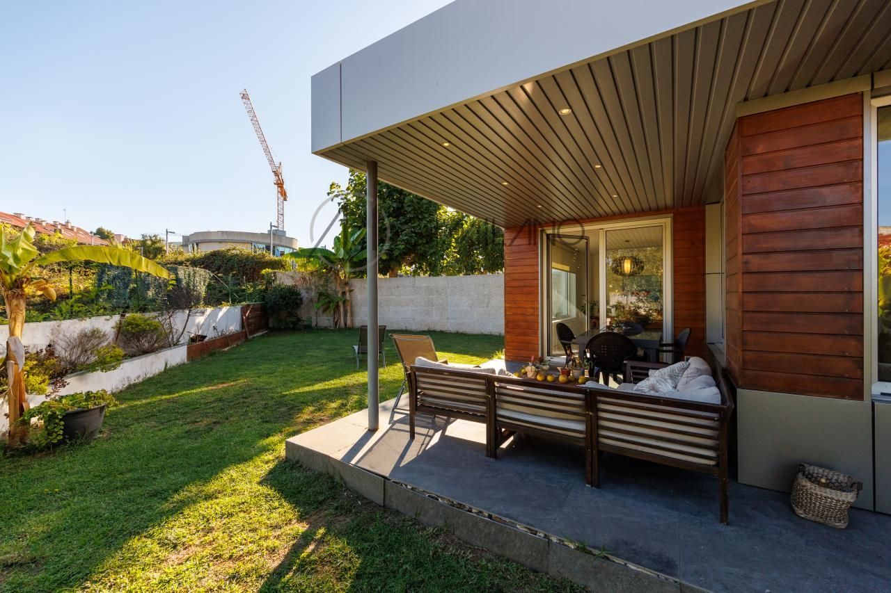 Terrassa de Casa o xalet en venda en Baiona amb Calefacció, Jardí privat i Terrassa