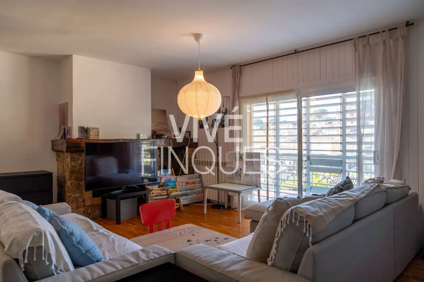 Living room of Houses for sale in Mataró  with Air Conditioner, Heating and Terrace