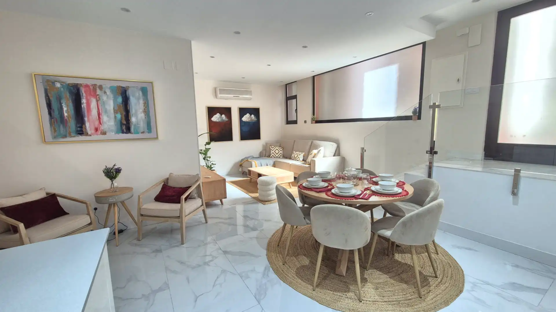 Sala de estar de Dúplex en venta en Madrid con Aire acondicionado y Calefacción