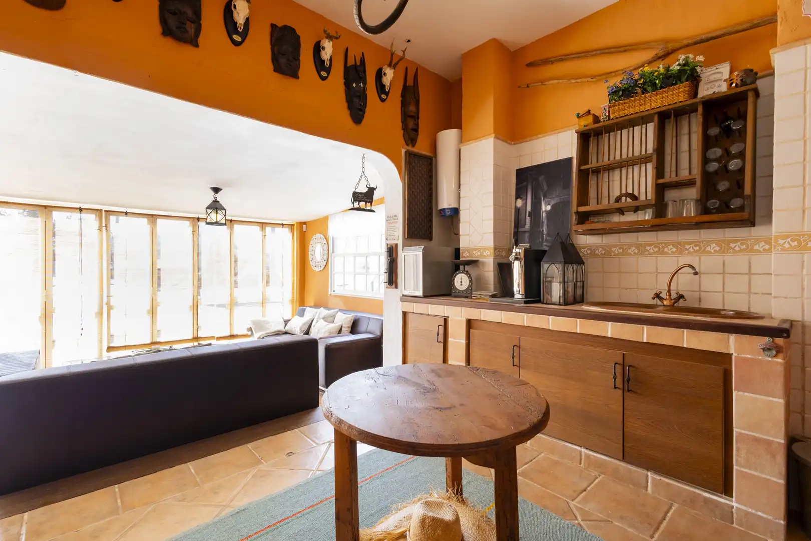 Kitchen of Houses for sale in San Cristóbal de la Laguna  with Air Conditioner, Private garden and Terrace