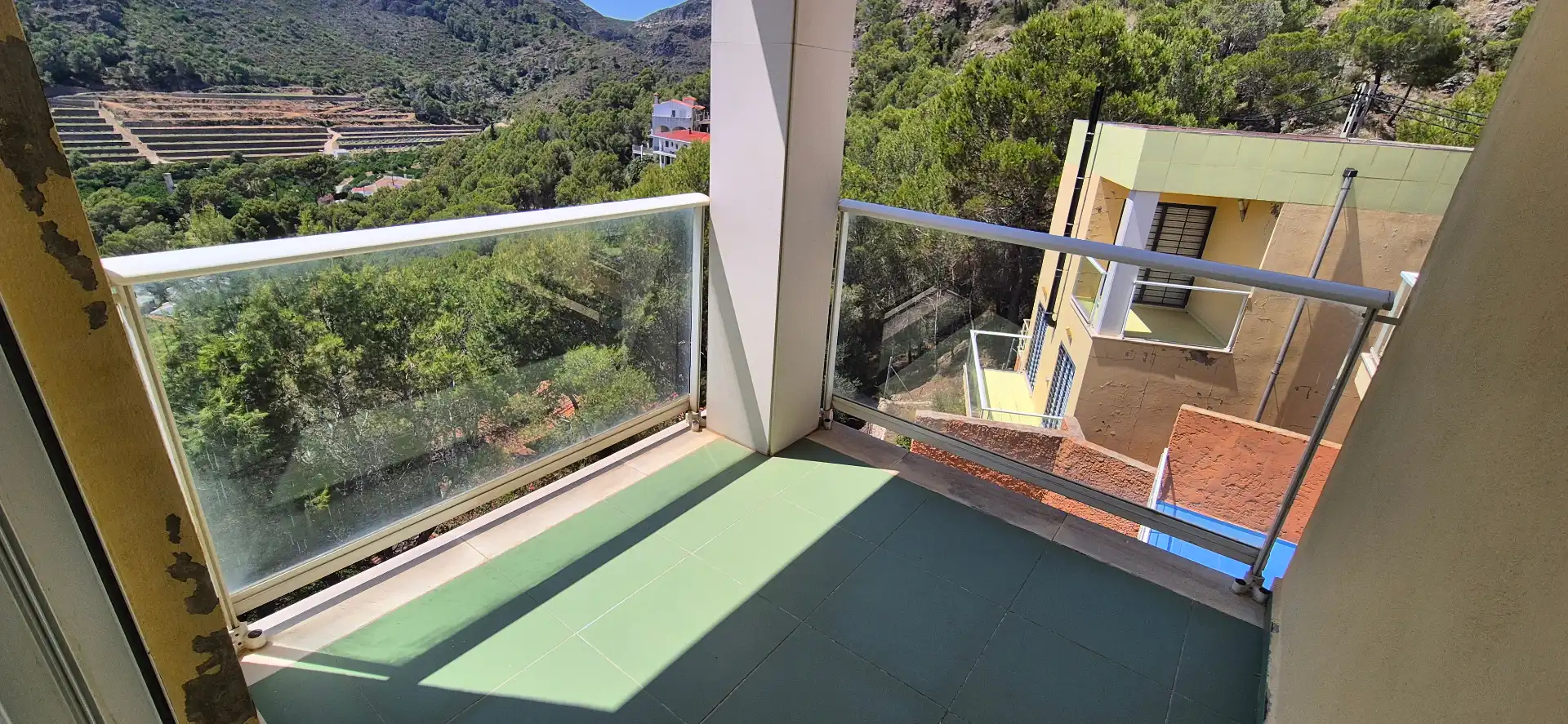 Balcony of Houses for sale in Almiserà  with Air Conditioner, Heating and Private garden