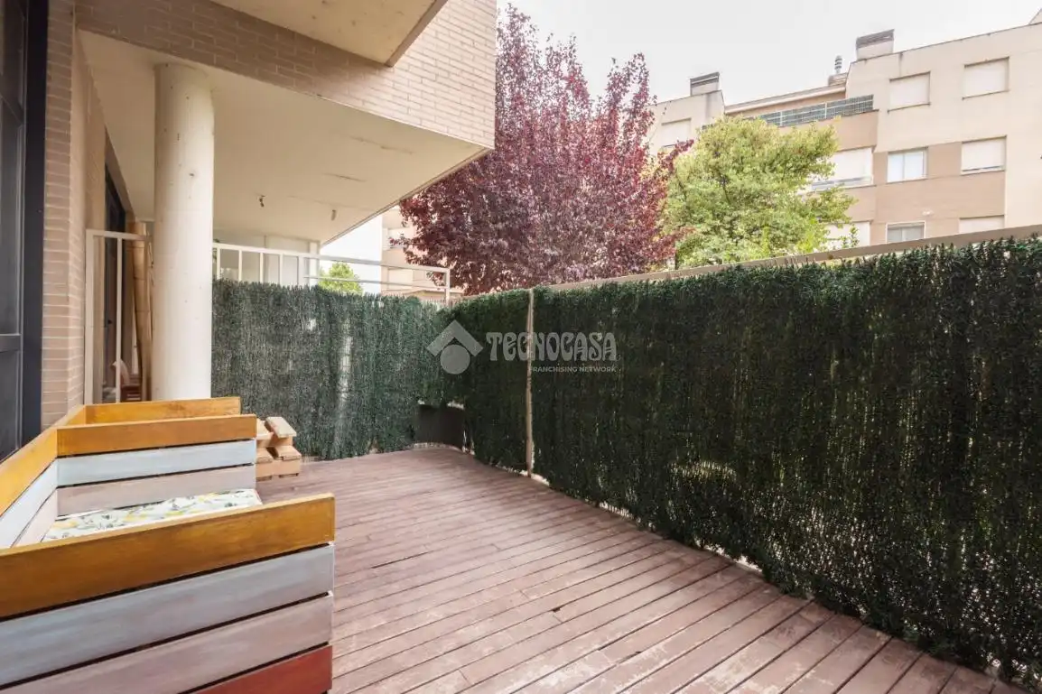 Terrace of Flat for rent in Santa Marta de Tormes  with Air Conditioner, Heating and Community pool