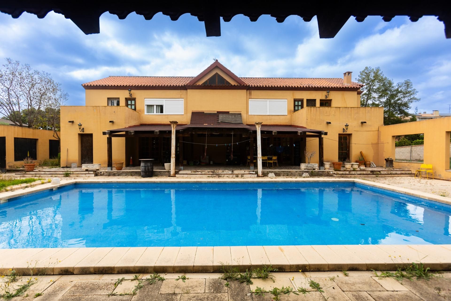 Piscina de Casa o xalet en venda en  Murcia Capital amb Calefacció, Jardí privat i Terrassa