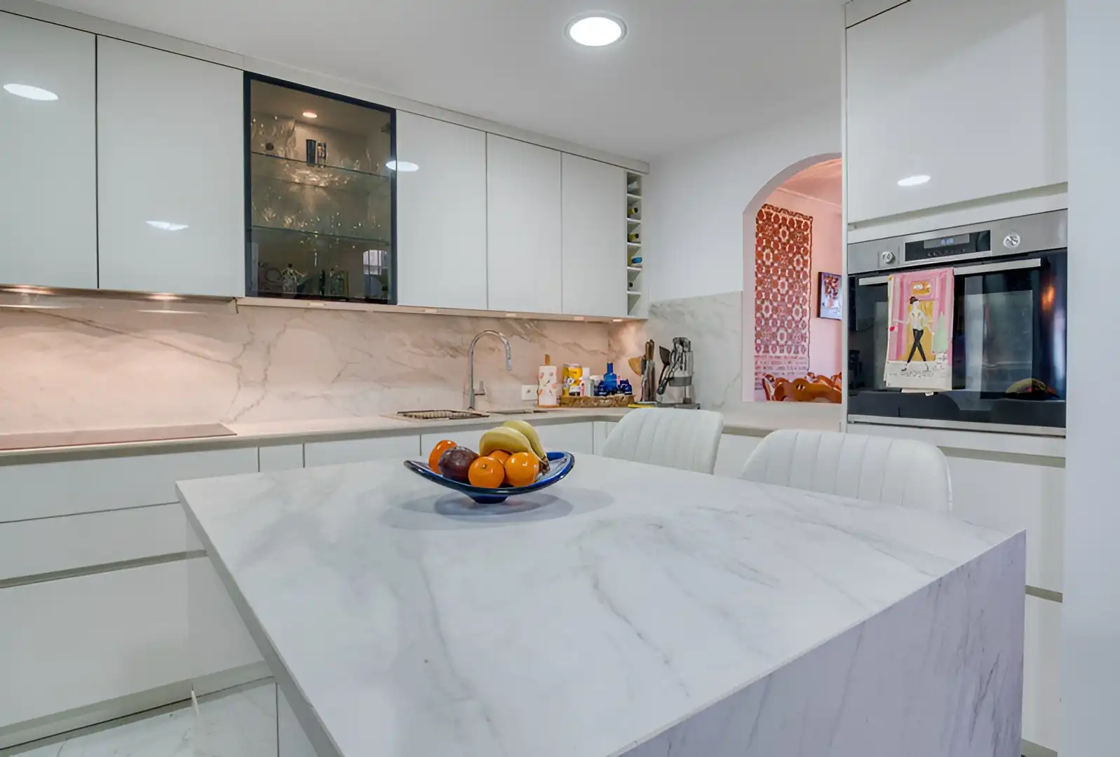 Kitchen of Attic for sale in Manilva  with Air Conditioner, Terrace and Swimming Pool