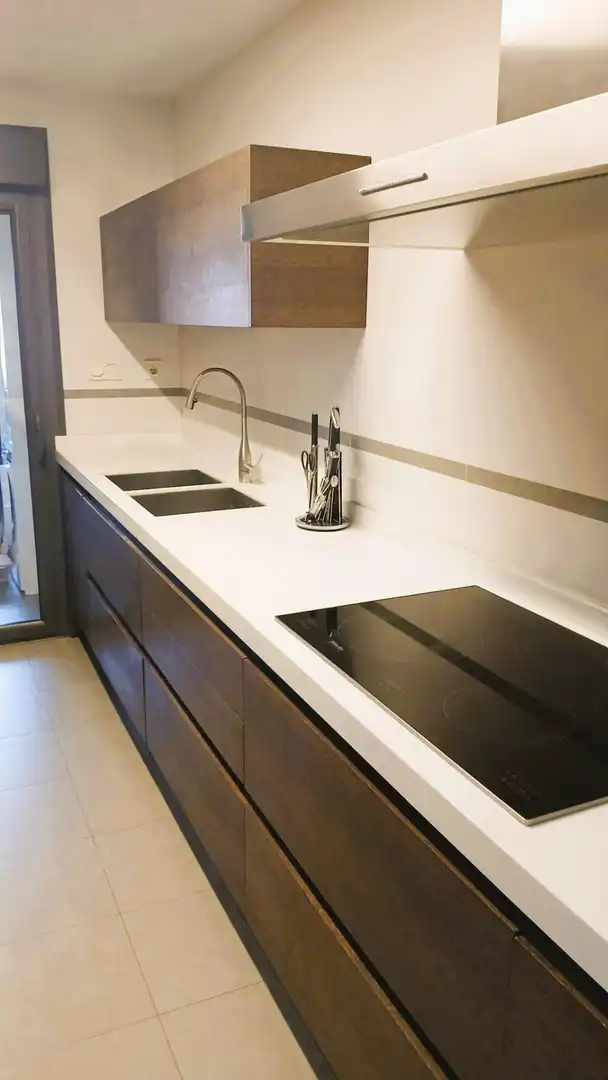 Küche von Dachboden zur Miete in Granada mit Klimaanlage, Heizung und Terrasse