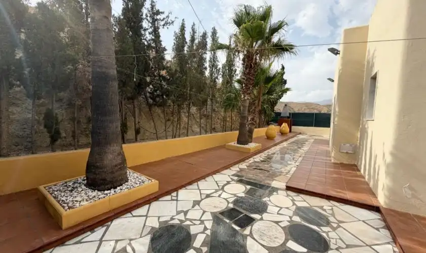 Terrasse von Haus oder Chalet zum Verkauf in Carboneras mit Klimaanlage, Heizung und Privatgarten