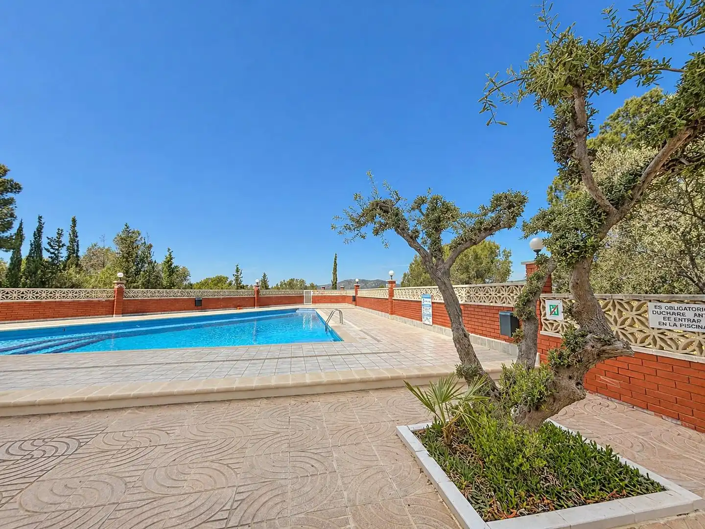 Swimming pool of Flat for sale in Sant Pere de Ribes  with Air Conditioner, Heating and Private garden
