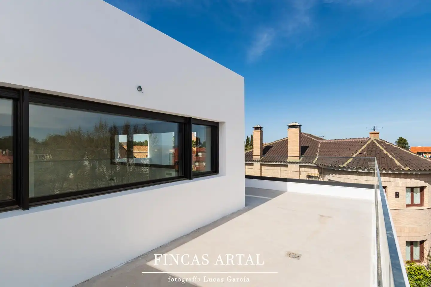 Terraza de Casa o chalet en venta en Zaragoza con Aire acondicionado, Calefacción y Jardín privado